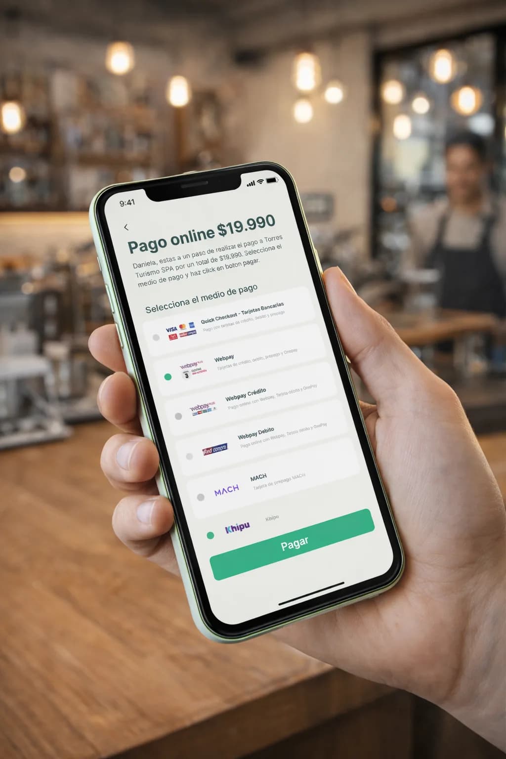 Web Checkout en acción