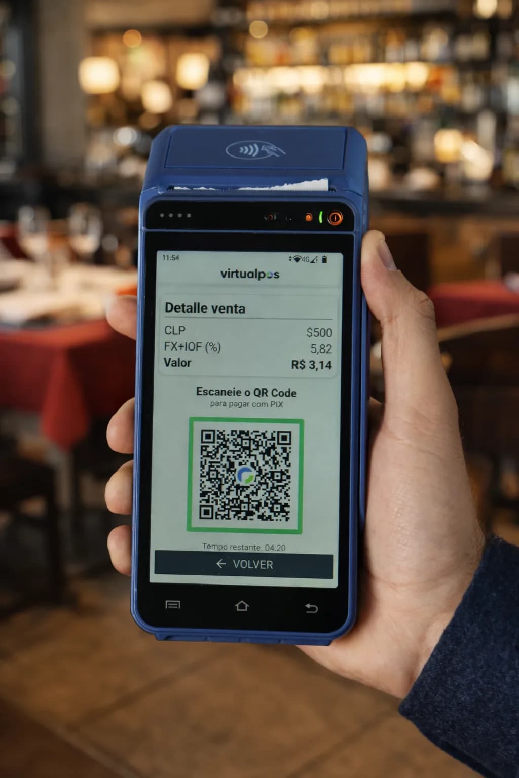 Pago con QR desde el celular