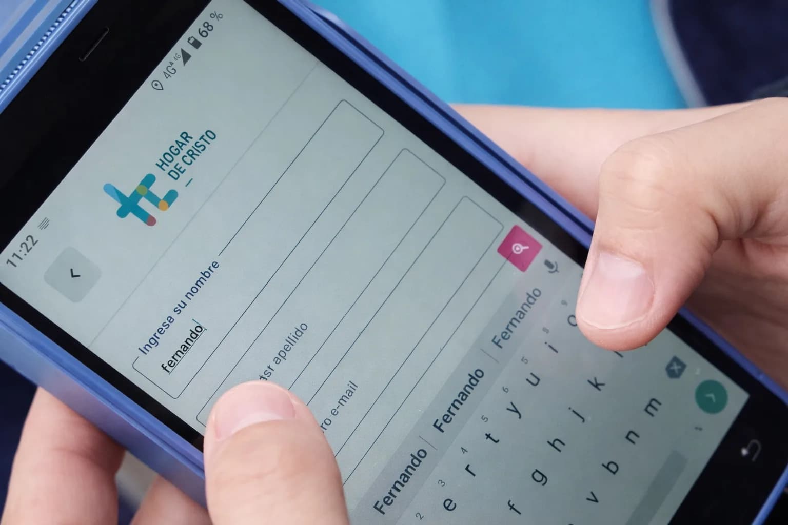 Caso de éxito Fundación Hogar de Cristo